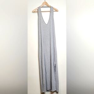 Saturday Sunday Gray Sleeveless Maxi Dress